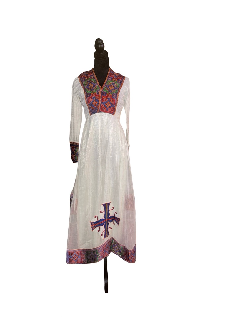 Handcrafted traditional Ethiopian Dress, size small